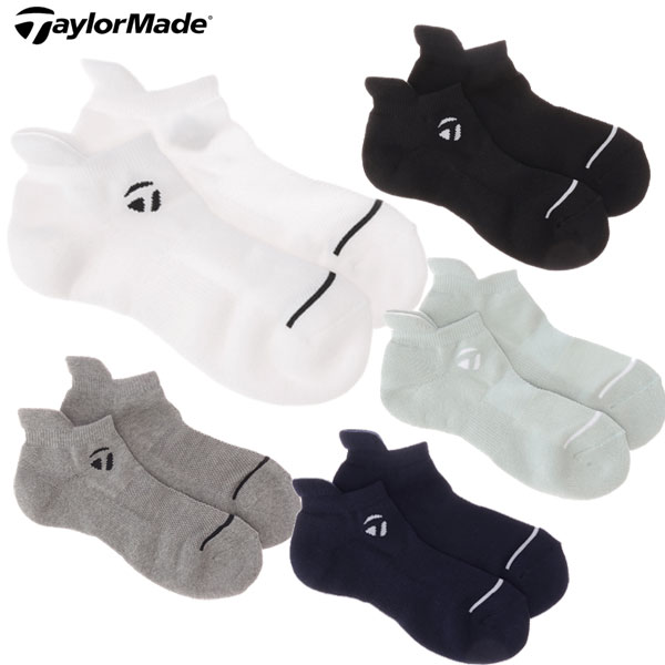 テーラーメイド M ベーシック アンクルソックス TL350 メンズ フリーサイズ 2024年春夏