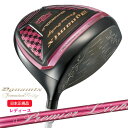 ★9/15まで最大10%OFFガチ得クーポン★ワークスゴルフ ダイナミクス フェミーナ プレステージ ドライバー(超高反発) 専用グリップ プレミアライトレディシャフト レディース 2025年(日本正規品)