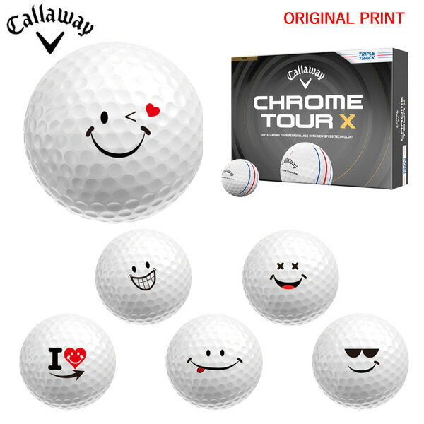【検索用ワード】 callaway golf キャロウェイ ゴルフ CHROME TOUR X TRIPLE TRUCK クロムツアー エックス トリプル トラック 2026 golfball ゴルフボール ボール WH ホワイト DZ ダース メンズ men 男性用 レディース レディス ウィメンズ ladies women 女性用 ユニセックス UNISEX @men@ @ls@商品名 クロムツアーX(CHROME TOUR X) トリプルトラック ゴルフボール 1ダース(12球入り) 2026年モデル カラー ホワイトトリプルトラック コア ハイパー・ファストソフト・コア 中間層 NEW デュアル・ツアーファスト・マントル カバー ハイパフォーマンス・ツアーウレタンソフトカバー カバーパターン NEW シームレス・ツアーエアロ ボール構造 4ピース 【検索用ワード】CALLAWAY GOLF　キャロウェイ callaway golf キャロウェイ ゴルフ CHROME TOUR X TRIPLE TRUCK クロムツアー エックス トリプル トラック 2026 golfball ゴルフボール ボール DZ ダース オリジナルゴルフボールプリント イラスト マーク かわいい smile スマイル 笑顔 えがお フェイス にこちゃん ニコちゃん 顔文字 マーク オリジナルオウンネームプリント オリジナルプリント オリジナル オウンネーム プリント 名入れ 名前 メッセージ 誕生日 バースデイ クリスマス バレンタイン ハロウィン ホワイトデー 父の日 母の日 敬老の日 成人式 勤労感謝の日 出産祝い 結婚内祝い 結婚引き出物 結婚引出物 結婚式 結婚祝い 入学内祝い 進学内祝い お返し 返礼品 初節句 桃の節句 端午の節句 入学祝い 卒業祝い お祝い パーティー イベント お祭り お年玉 セット ギフト プレゼント ごあいさつ ご挨拶 新築祝い 長寿祝い 金婚式 記念品 賞品 景品 引越し 還暦 参加賞 贈答品ノベルティ ホールインワン コンペ プチギフト 包装無料 ラッピング無料 @own@ @men@ @ls@