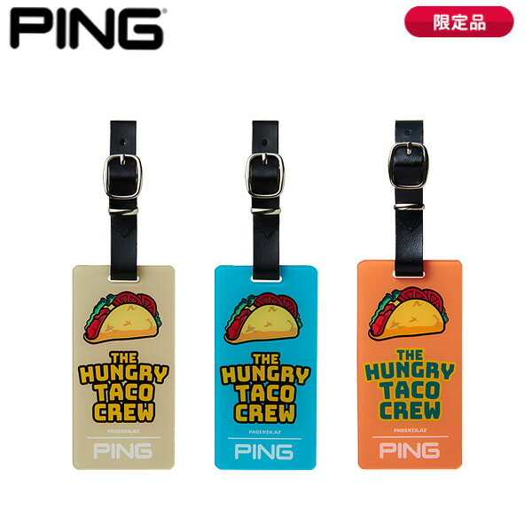 (9月中旬 予約販売)(限定品)ピンゴルフ(PING) タコスネームタグ AC-N2601 メンズ レディース 2026年秋冬