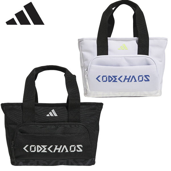 【検索用ワード】adidas golf アディダスゴルフ totebag 保冷バッグ トートバッグ メンズ men 男性用 レディース レディス ウィメンズ ladies women 女性用 ユニセックス UNISEX 2026 @men@ @ls@商品名 アディダス ゴルフ コードカオス クーラーバッグ DVT39 メンズ レディース 2026年秋冬 カラー (KW5768)ホワイト(KW5769)ブラック 素材 ポリエステル サイズ NS ( W30cmxH21cmxD14cm ） 商品説明 CODECHAOS FOOTWEARにアラインしたクーラーバッグ。ラウンドトート型で持ち運びしやすい設計。フロントパネルに新しいCODECHOASのロゴをデザインし、ボトムにはモノグラム柄をプリント。前面にファスナーポケットを装備。 【検索用ワード】adidas golf アディダスゴルフ totebag 保冷バッグ トートバッグ メンズ men 男性用 レディース レディス ウィメンズ ladies women 女性用 ユニセックス UNISEX 2026 @men@ @ls@　
