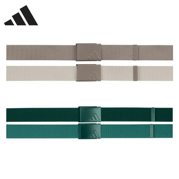 【★8/20まで最大10％OFFガチ得クーポン★】(営業日即日発送)アディダス ゴルフ リバーシブル ウェビングベルト KOV74 メンズ 2025年秋冬追加色