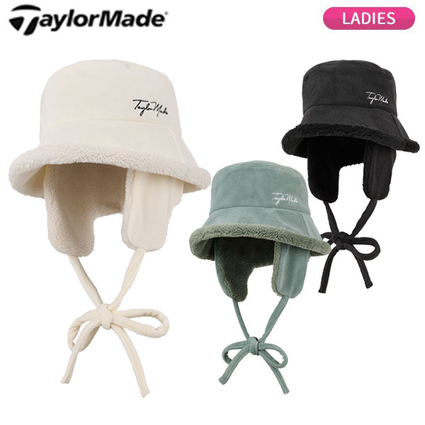 【★予告★11/15限定】当店エントリー&抽選で最大100％ポイントバック ！(営業日即日発送)テーラーメイド W ウィンターウォームハット UN945 レディース 2025年秋冬