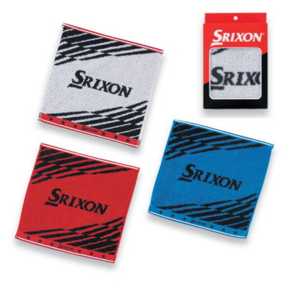 【5/20まで最大5％OFFガチ得クーポン】(取寄)ダンロップ スリクソン SRIXON GGF-05182 ハンドタオル スポーツタオル ギフト