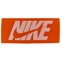 【7/10まで最大10%OFFガチ得クーポン】(営業日即日発送)ナイキ NIKE ジャガードタオル ミディアム TW2000 836(セーフティーオレンジ/ホワ...