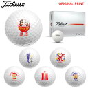 【7/15まで最大10%OFFクーポン】【オリジナルマークプリントボール(納期2-3日)】タイトリスト PROV1X ゴルフボール 1ダース(12球入り) 2025年モデル 祝 還暦 古希 プリント入り
