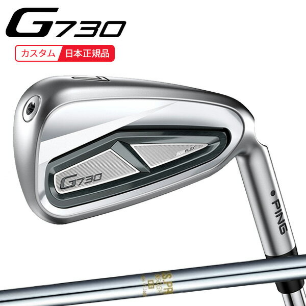 (ポイント10倍)(特注 納期4-6週)ピンゴルフ G730 アイアン単品 N.S.PRO850GH シャフト 2024年モデル (日本正規品)