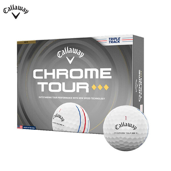 【検索用ワード】 callaway golf キャロウェイ ゴルフ CHROME TOUR TD クロムツアーティーディー TRIPLE TRUCK トリプルトラック2026 golfball ゴルフボール ボール WH ホワイト DZ ダース メンズ men 男性用 レディース レディス ウィメンズ ladies women 女性用 ユニセックス UNISEX @men@ @ls@商品名 キャロウェイゴルフ(Callaway) クロムツアーTD(CHROME TOUR TD) トリプルトラックゴルフボール 1ダース(12球入り) 2026年モデル カラー ホワイト コア ハイパー・ファストソフト・コア 中間層 NEW デュアル・ツアーファスト・マントル カバー ハイパフォーマンス・ツアーウレタンソフトカバー カバーパターン NEW シームレス・ツアーエアロ ボール構造 4ピース 【検索用ワード】 callaway golf キャロウェイ ゴルフ CHROME TOUR TD クロムツアーティーディー 2026 golfball ゴルフボール ボール WH ホワイト DZ ダース メンズ men 男性用 レディース レディス ウィメンズ ladies women 女性用 ユニセックス UNISEX @men@ @ls@