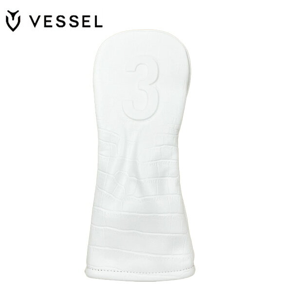 (営業日即日発送)ベゼル(VESSEL)ラックス(LUX) エンボス 本革製 ヘッドカバーフェアウェイウッド用 HC1..