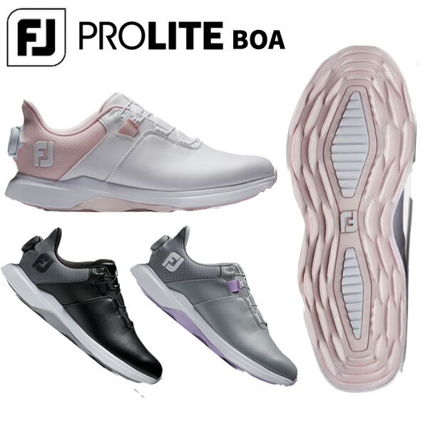 ★クリアランス大処分セール★ フットジョイ ウィメンズ プロライト ボア(ProLite BOA) レディース ゴルフシューズ BOAタイプ スパイクレス W(...