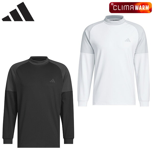 【検索用ワード】adidas golf アディダスゴルフ CLIMAWARM クライマウォーム保温 shirt tops シャツ トップス ゴルフウェア ウエア アパレル 2026 AW FW 秋冬 メンズ men 男性用 @men@商品名 アディダス ゴルフ CLIMAWARM クライマウォーム バックロゴ モックネック 長袖シャツ RD965 カラー (KG9980)ブラック/カーボン (KX6952)ホワイト/クリアグレー 素材 ポリエステル 88% ポリウレタン 12% サイズ J/S　J/M　J/L　J/XL 商品説明 ●ストレッチ 【検索用ワード】adidas golf アディダスゴルフ CLIMAWARM クライマウォーム保温 shirt tops シャツ トップス ゴルフウェア ウエア アパレル 2026 AW FW 秋冬 メンズ men 男性用 @men@