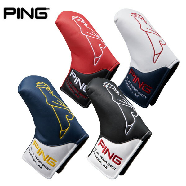 PING ピン USA ヘッドカバー パター用 HC-P222 ゴルフ用品 パターカバー (定形規格外)