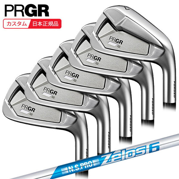 (ポイント10倍)(特注 納期2-4週)プロギア 02アイアンセット(5本 #6-PW) N.S.PRO-Zelos6(ゼロス6)シャフト メンズ 2023年モデル(日本正規品)