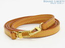 【美品】ルイヴィトン LOUIS VUITTON ヌメ革 ショルダーストラップ 調節不可 カーフレザー J00145 【中古】