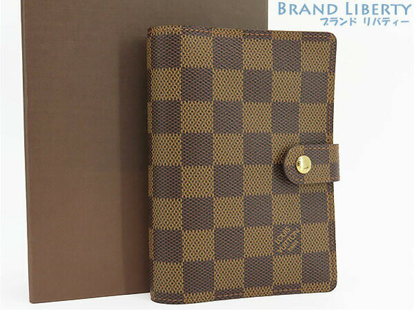 【未使用】ルイヴィトン LOUIS VUITTON ダミエ アジェンダPM 手帳カバー システム手帳 R20700 【中古】