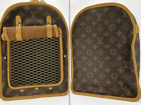 ルイヴィトン　LOUIS VUITTON　モノグラム　サックシャン40　ドッグキャリー　ペット用キャリーバッグ　M42024　【中古】