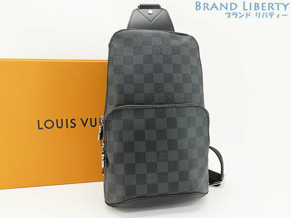 【未使用】ルイヴィトン　LOUIS VUITTON　ダミエ グラフィット　アヴェニュー スリングバッグ　ボディバッグ　ショルダーバッグ　バムバッグ　N41719　【中古】