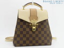 【新品同様】ルイヴィトン LOUIS VUITTON ダミエ クラプトン バックパック リュックサック ハンドバッグ ショルダーバッグ ショルダーポーチ ポシェ...