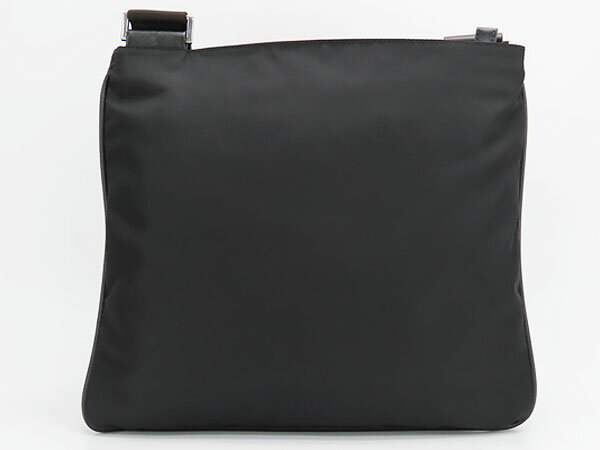 【美品】プラダ　PRADA　ナイロン　斜め掛け ショルダーバッグ　フラット メッセン...