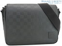 【美品】ルイヴィトン LOUIS VUITTON ダミエ アンフィニ ディストリクト PM NV3 斜め掛けショルダーバッグ メッセンジャーバッグ オニキス ブラック N42711 【中古】(4)