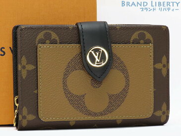 【レア新品】ルイヴィトン LOUIS VUITTON モノグラムリバース ポルトフォイユ ジュリエット 二つ折り財布 コンパクト財布 M69432
