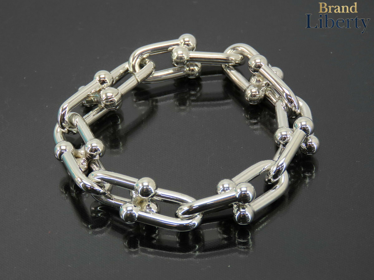 乐天商城 - 【新品仕上げ】ティファニー TIFFANY&Co. ハードウェア ラージ リンク ブレスレット スモール スターリングシルバー シルバー スターリングシルバー シルバー925 AG925 60153090