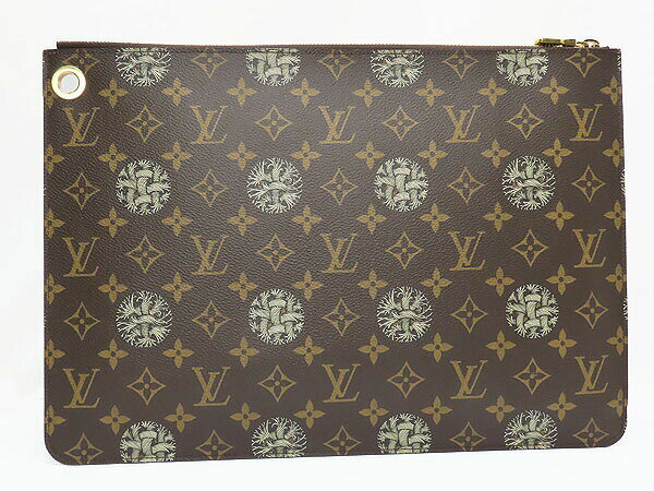 【激レア限定新古品】ルイヴィトン　LOUIS VUITTON　モノグラム クリストファーネメス　ポシェット・ジュールGM　クラッチバッグ　ドキュメントケース　セカンドバッグ　ブリーフケース　書類かばん　M61325　【中古】