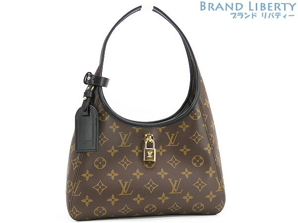 乐天商城 - 【未使用】ルイヴィトン　LOUIS VUITTON　モノグラム　ザ ドロップ PM　ハンドバッグ　ワンショルダーバッグ　ホーボーバッグ　ダークブラウン ブラック　PVC レザー　M12940　【中古】