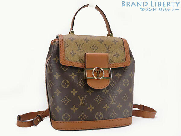 【超美品】ルイヴィトン　LOUIS VUITTON　モノグラム リバース　ドーフィーヌ　バックパック　リュックサック　M45142　【中古】