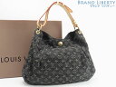 【激レア未使用】ルイヴィトン　LOUIS VUITTON　モノグラム デニム　デイリー PM　セミ ショルダーバッグ　ワンショルダーバッグ　ホーボーバッグ　ノワール ブラック　M40494　【中古】