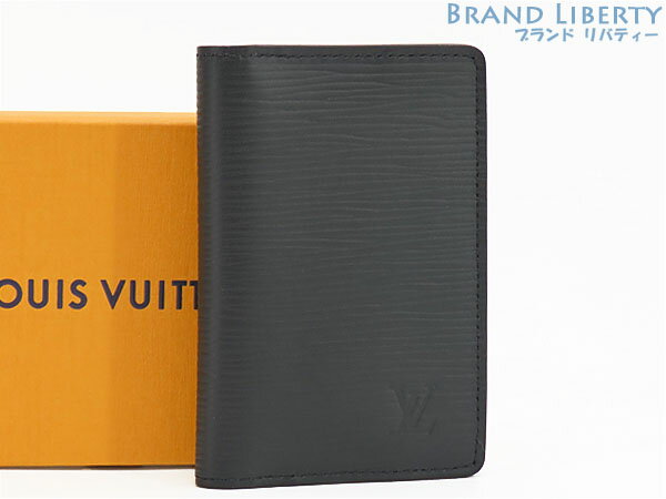 【新古品】ルイヴィトン LOUIS VUITTON エピ オーガナイザー ドゥ ポッシュ カードケース パスケース 名刺入れ ノワール ブラック M60642 【中古】