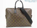 【ほぼ新品】ルイヴィトン LOUIS VUITTON モノグラム マカサー ポルト ドキュマン ヴォワイヤージュ PDV 2WAY ビジネスバッグ ブリーフケー...