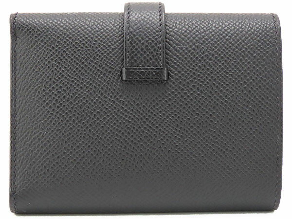 【新品同様】エルメス　HERMES　ベアン コンビネ　モノクローム　三つ折り財布　コ...