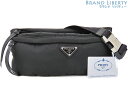 【美品】プラダ PRADA ナイロン ウエストバッグ ショルダーバッグ ボディバッグ バムバッグ ウエストポーチ NERO ブラック テスート ナイロン サフィ...