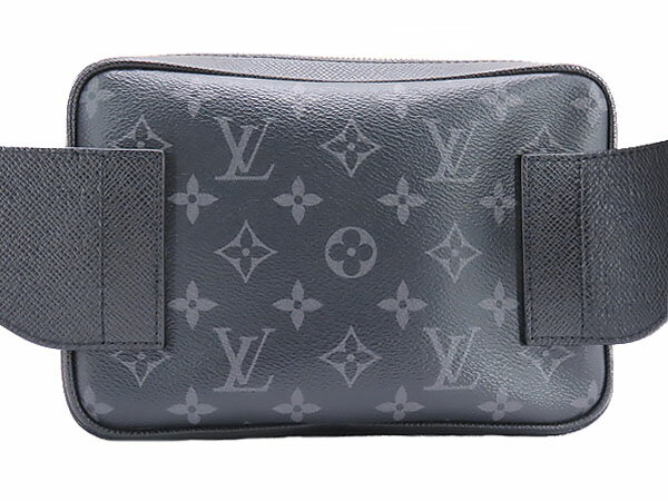 【新品同様】ルイヴィトン　LOUIS VUITTON　タイガラマ モノグラム エクリプス　バムバッグ アウトドア　ウエストバッグ　ウエストポーチ　ボディバッグ　クロスボディショルダーバッグ　ノワール ブラック　M30245　【中古】