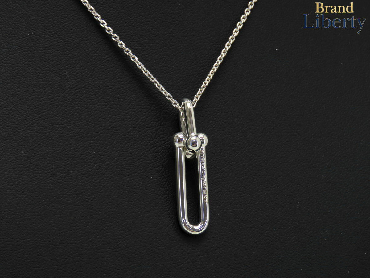 Rakuten - 【新品仕上げ】ティファニー TIFFANY&Co. ハードウェア リンク ペンダント ネックレス 細長 スターリングシルバー シルバー シルバー925 AG925 63104310