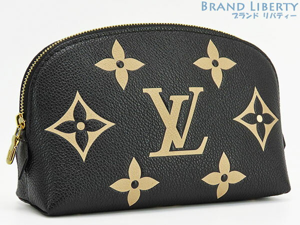 楽天Brand Liberty【未使用】ルイヴィトン　LOUIS VUITTON　バイカラー モノグラム アンプラント　ポシェット コスメティック PM　コスメポーチ　化粧ポーチ　小物入れ　ノワール ブラック ベージュ　M59086　【中古】