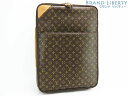 【超美品】ルイヴィトン LOUIS VUITTON モノグラム ペガス 55 キャリーバッグ キャリーケース トロリー トラベルバッグ ダークブラウン M232...