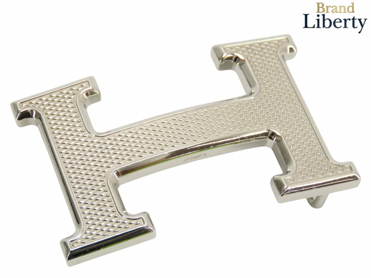 Rakuten - 【美品】エルメス HERMES コンスタンス Hバックル ギヨシェ ギロッシュ ベルト用 32MM シルバー H05217CK05刻　【中古】