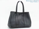 【レア外美品】エルメス HERMES ガーデンツイリー TTPM ミニ トートバッグ ハンドバッグ ブラック ヴォースイフト シルク ガーデンパーティ 【中古】