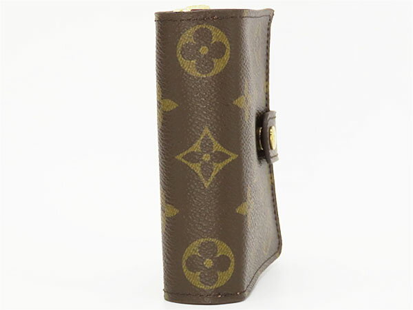 【未使用】ルイヴィトン　LOUIS VUITTON　モノグラム　コンパクトジップ　ファスナー付 二つ折り財布　ダークブラウン　M61667　【中古】
