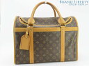 ルイヴィトン LOUIS VUITTON モノグラム サックシャン40 ドッグキャリー ペット用キャリーバッグ M42024 【中古】(4)