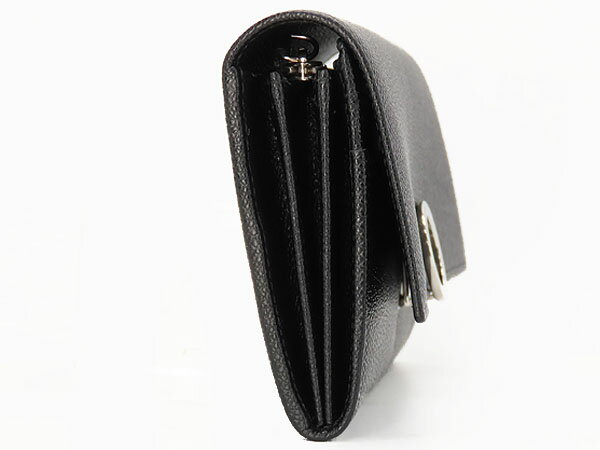 【新古品】ブルガリ　BVLGARI　ブルガリブルガリ　ロゴクリップ　二つ折り長財布　...