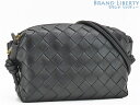 【超美品】ボッテガ ヴェネタ BOTTEGA VENETA イントレチャート ミニ ループ カメラバッグ クロスボディミニバッグ 斜め掛け ショルダーバッグ ポ...