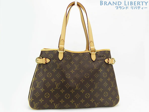 乐天商城 - 【超美品】ルイヴィトン　LOUIS VUITTON　モノグラム　バティニョール オリゾンタル　トートバッグ　ショルダーバッグ　ハンドバック　ダークブラウン　M51154　【中古】