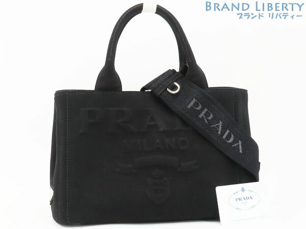 関送込み PRADA プラダ コットンリネンキャンバス ハンドバッグ 関送込み PRADA プラダ コットンリネンキャンバス ハンドバッグ