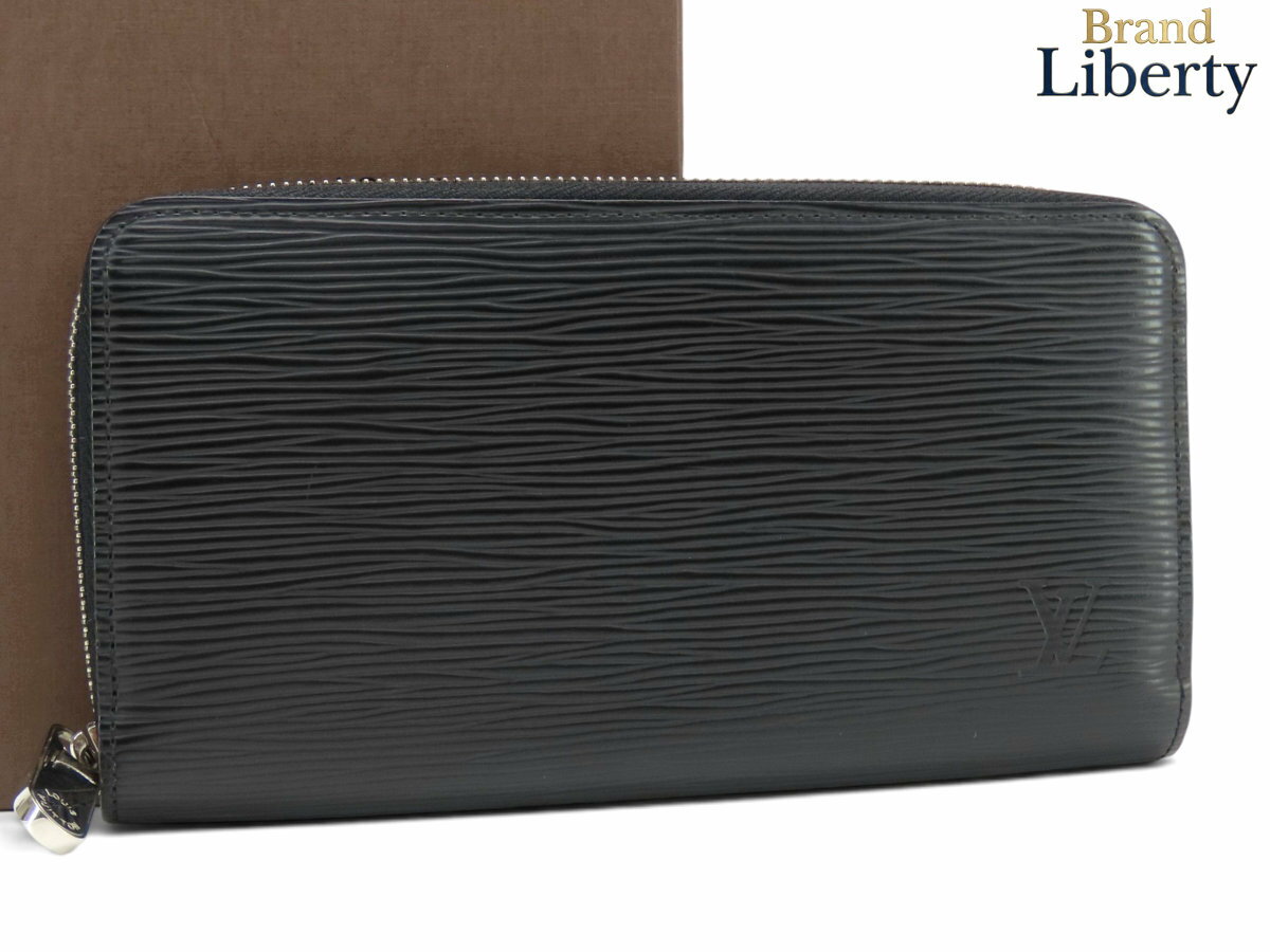 Rakuten - 【美品】ルイヴィトン LOUIS VUITTON エピ ジッピーウォレット ラウンドファスナー長財布 ノワール ブラック レザー M60072　【中古】