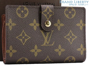 【未使用】ルイヴィトン　LOUIS VUITTON　モノグラム　ポルトフォイユ ヴィエノワ　二つ折り　がま口財布　コンパクト財布　M61674　【中古】