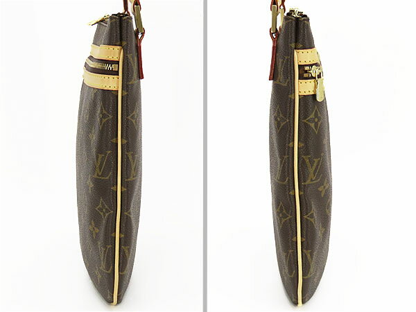 【美品】ルイヴィトン　LOUIS VUITTON　モノグラム　ポシェット ボスフォール　斜め掛け ショルダーバッグ　メッセンジャーバッグ　サコッシュ　ダークブラウン　M40044　【中古】