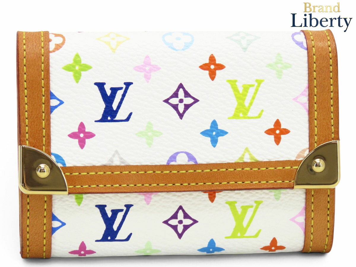 Rakuten - 【美品】ルイヴィトン LOUIS VUITTON モノグラムマルチカラー ポルトモネ プラ コインケース 小銭入れ 財布 ブロン M92657　【中古】